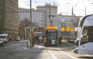 Straßenbahn in Leipzig