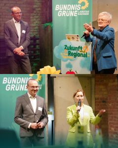 BioRegio – und wie weiter? In einem Impuls ordnen Wolfram Günther und Renate Künast Bio und Regional in einen größeren Zusammenhang ein.