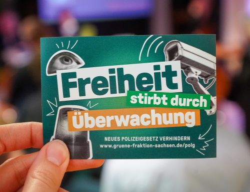 Großes Interesse an BÜNDNISGRÜNEN Veranstaltungen zum Polizeigesetz in Leipzig und Dresden